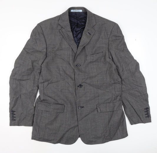 Osborne Mens Grey Jacket Size 40 Button