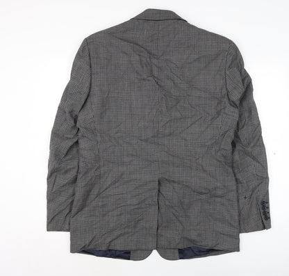 Osborne Mens Grey Jacket Size 40 Button