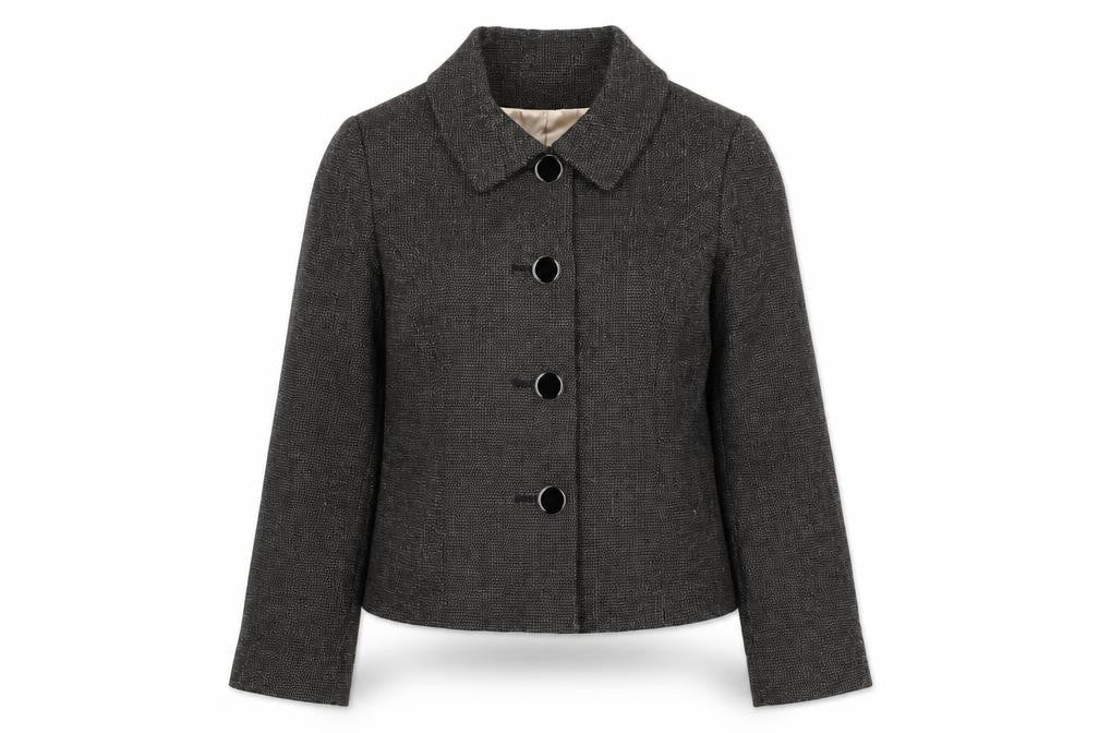 Planet Womens Brown Jacket Size 12 Button