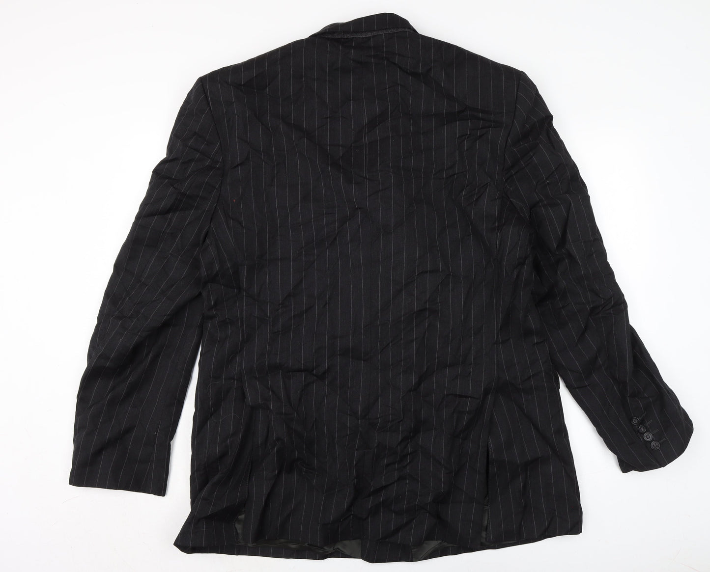 Osborne Mens Black Jacket Size 46 Button