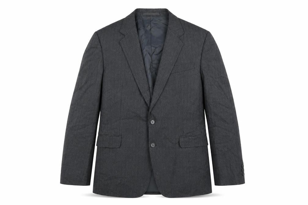 Greenwoods Mens Grey Jacket Size 44 Button