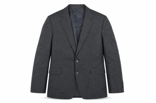 Greenwoods Mens Grey Jacket Size 44 Button