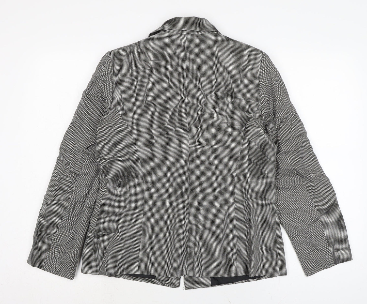 Bonmarché Womens Grey Jacket Size 12 Button