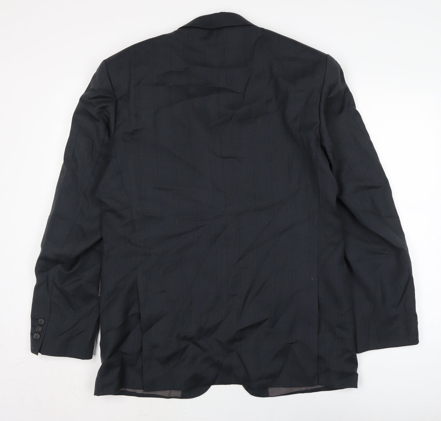 Varteks Mens Blue Jacket Size 46 Button