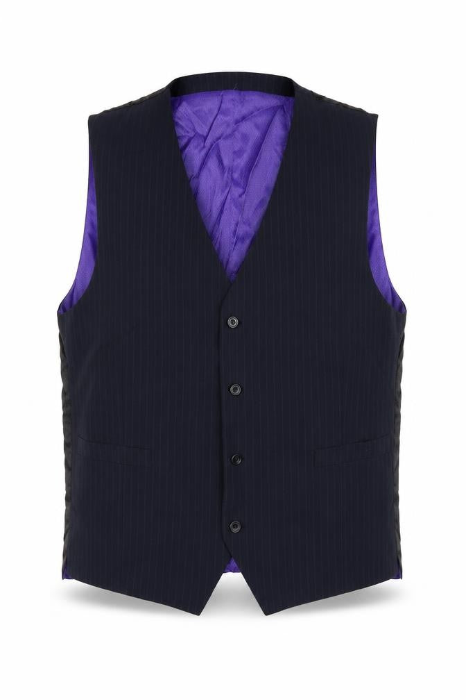 Skopes Mens Blue Gilet Waistcoat Size 40 Button