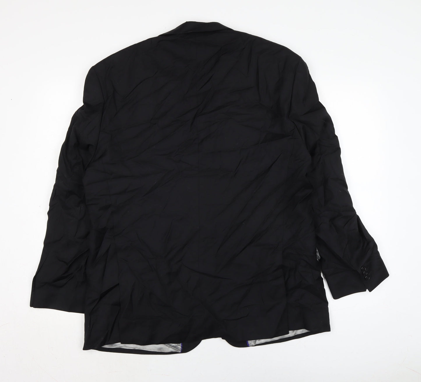 The Label Mens Black Jacket Size 44 Button