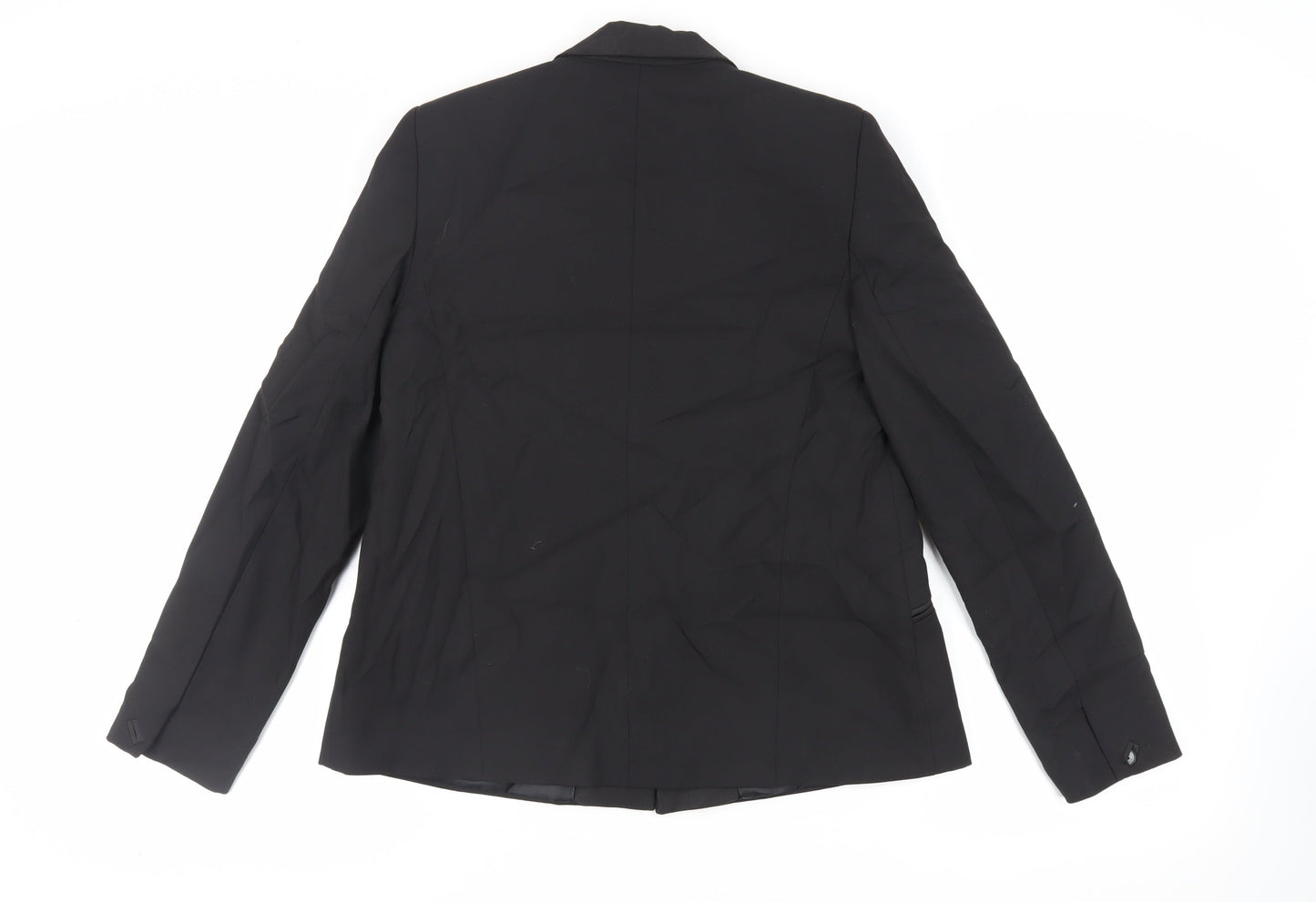 Kookai Womens Black Jacket Blazer Size 12 Button