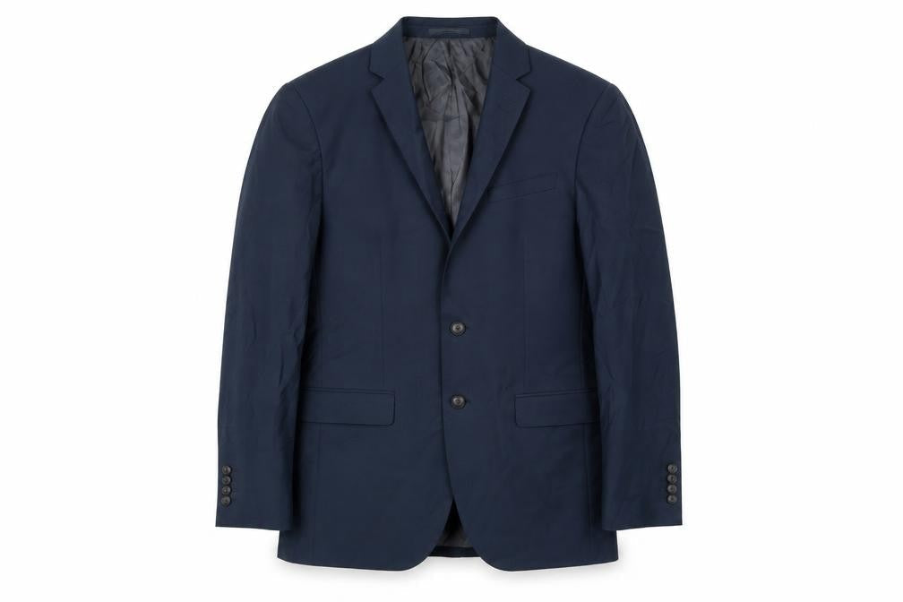 Marks & Spencer Mens Blue Viscose Jacket Suit Jacket Size 38 Regular