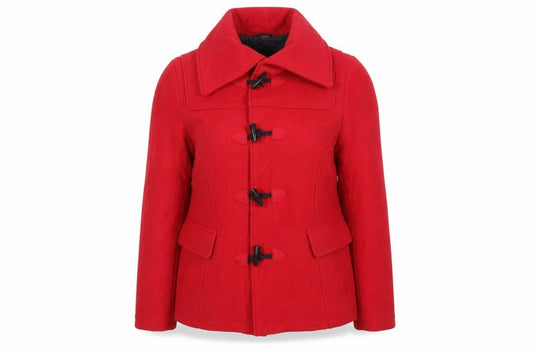 Monsoon Womens Red Jacket Size L Toggle