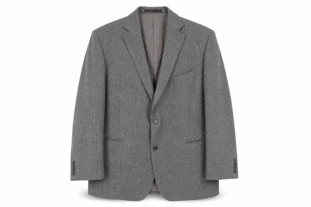 Marks & Spencer Mens Grey Wool Jacket Suit Jacket Size 48 Regular