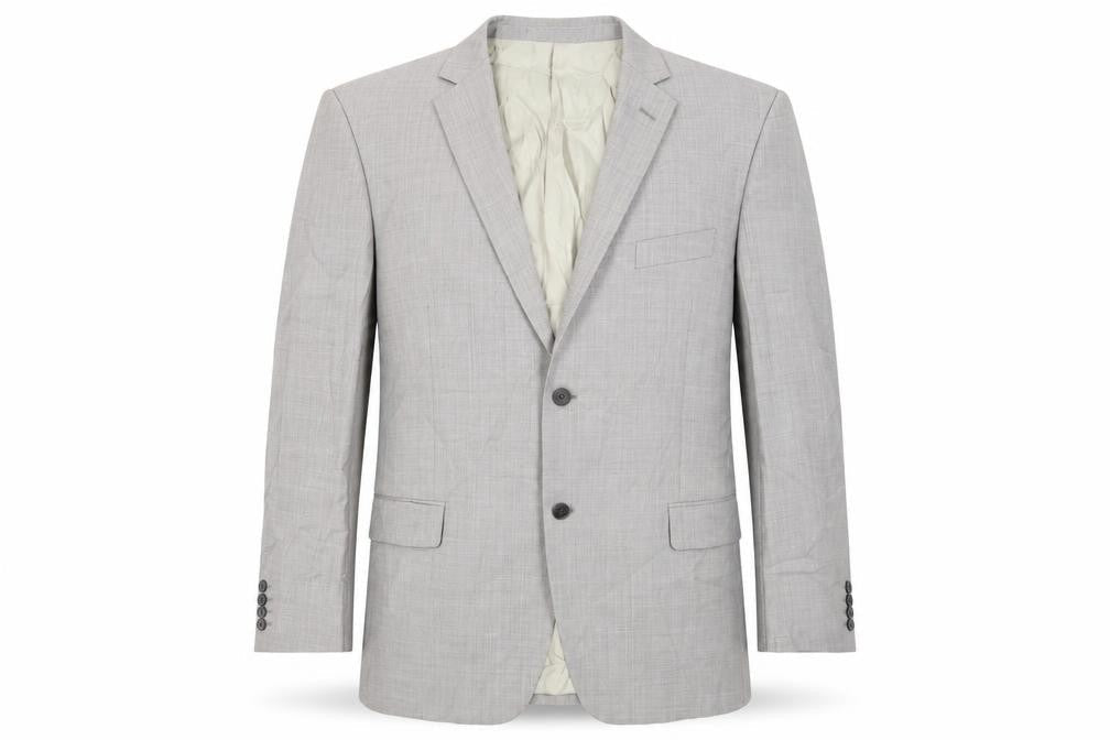 Marks & Spencer Mens Grey Wool Jacket Suit Jacket Size 44 Regular