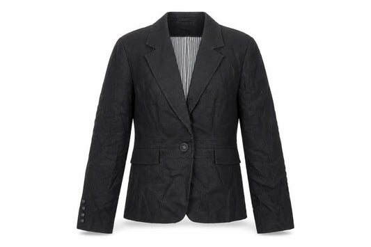 Next Womens Black Jacket Blazer Size 12 Snap