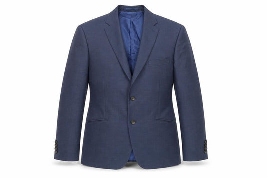 Marks & Spencer Mens Blue Wool Jacket Suit Jacket Size 40 Regular