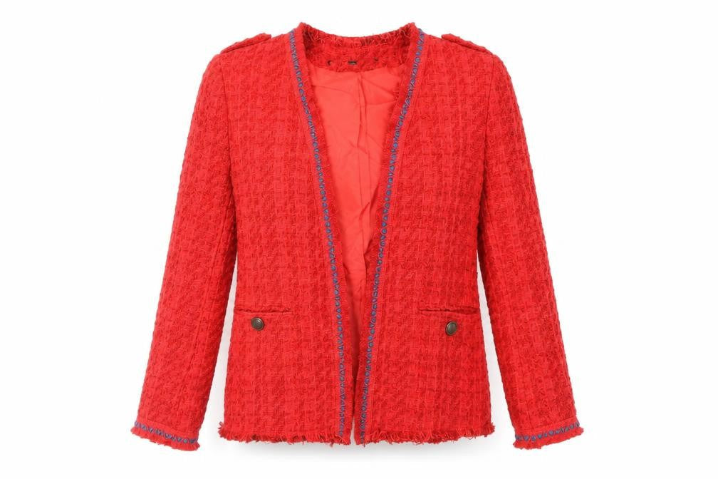 NEXT Womens Red Jacket Blazer Size 6 - Open