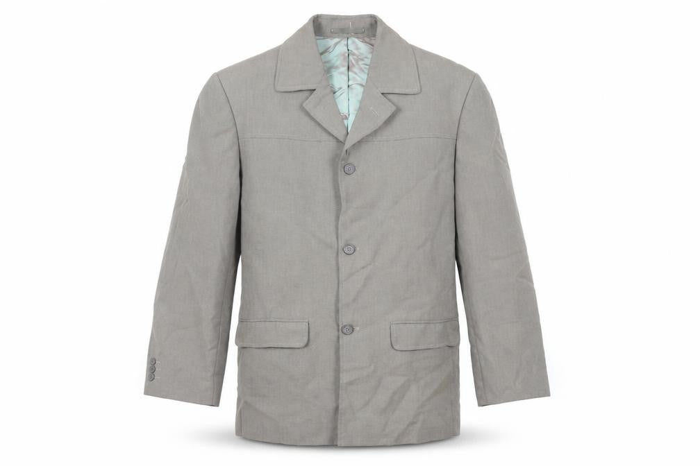 Partners Mens Green Polyester Jacket Suit Jacket Size 38 Regular