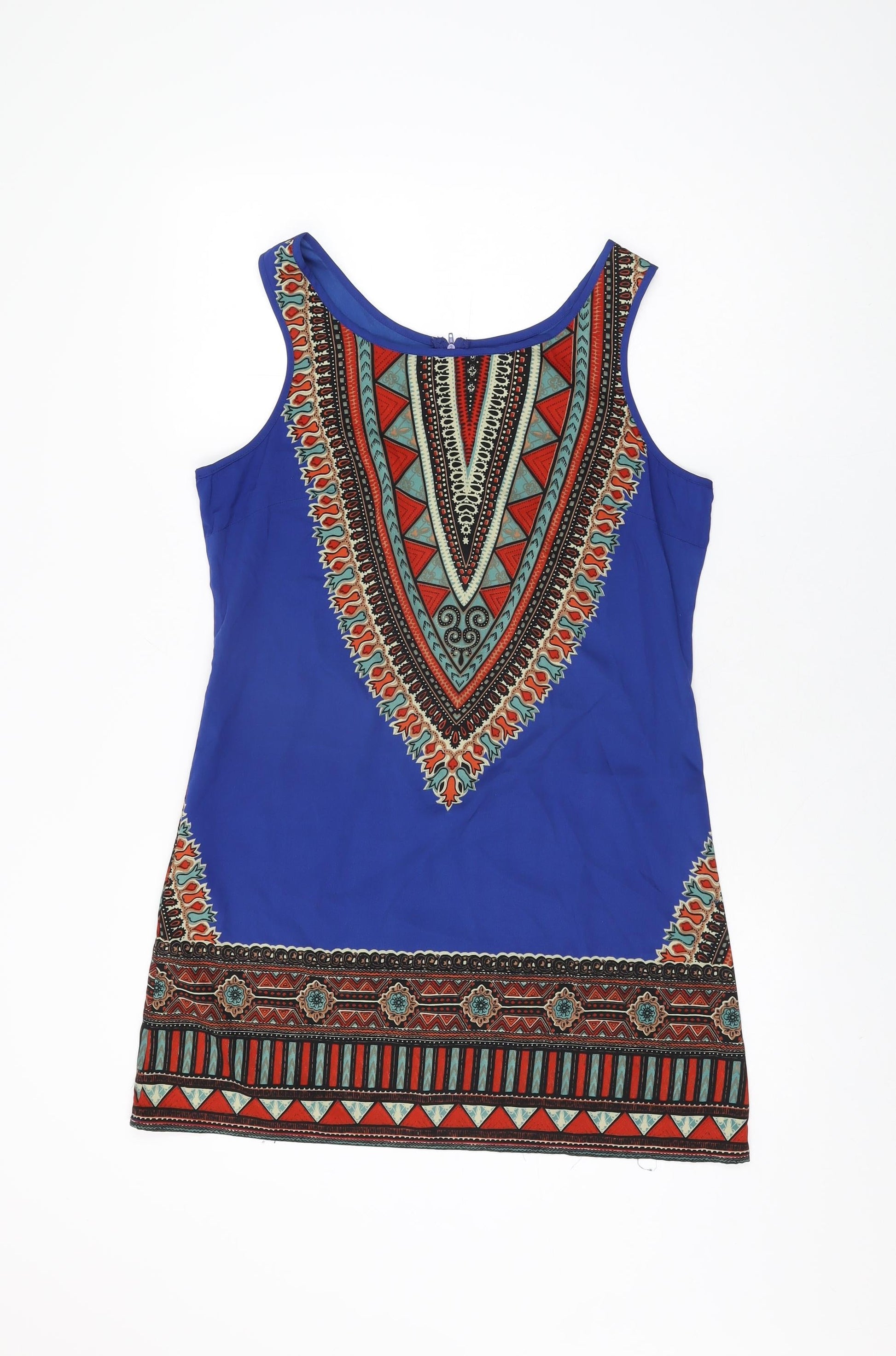 band of gypsies blue dress Band Of Gypsies Moissanite Blue Floral Mini Dress Size XS NWT