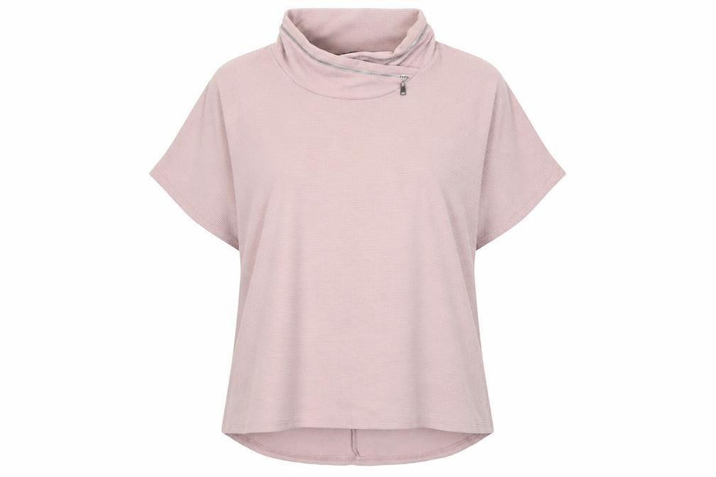 Roman Womens Pink Polyester Tunic Blouse Size 18 Cowl Neck