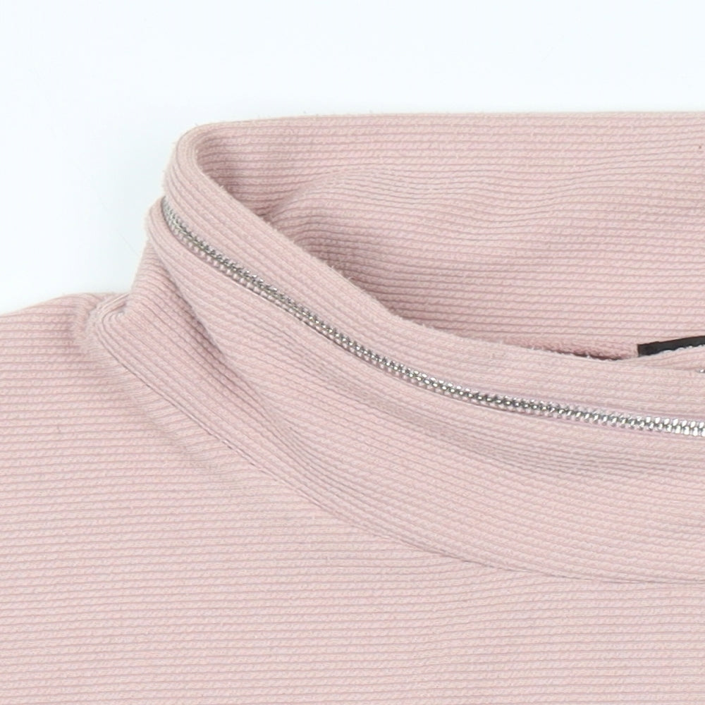 Roman Womens Pink Polyester Tunic Blouse Size 18 Cowl Neck
