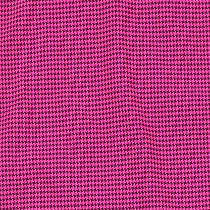 Saygi Womens Multicoloured Houndstooth Polyester Blend Shift Size L Collared