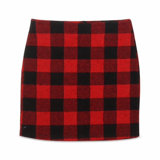 Forever 21 Womens Multicoloured Check Polyester Mini Skirt Size S