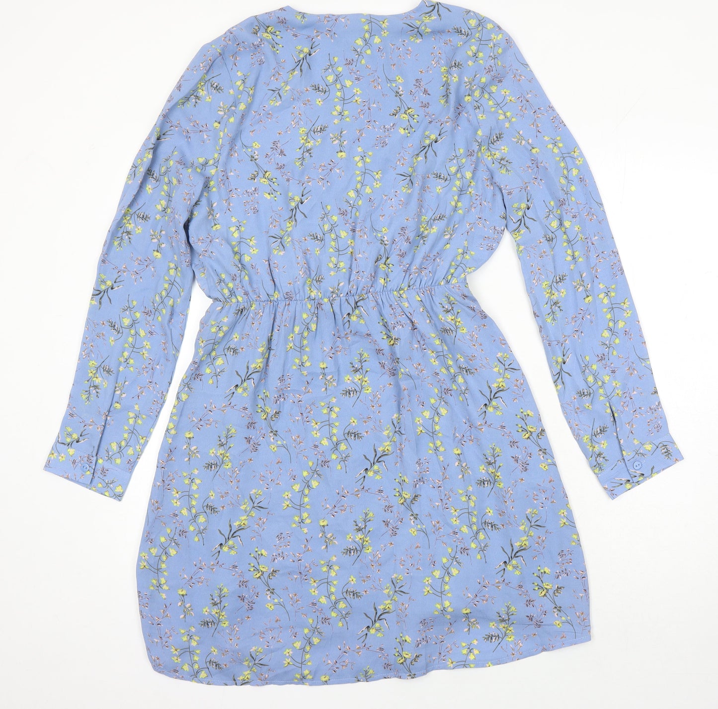 Uttam Boutique Womens Multicoloured Floral Polyester A-Line Size 12 Sweetheart - Lined