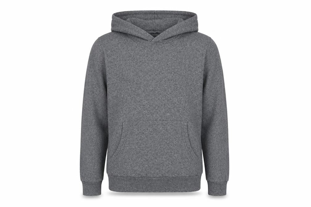 Marks & Spencer Boys Grey Cotton Pullover Hoodie Size 10-11 Years Pullover