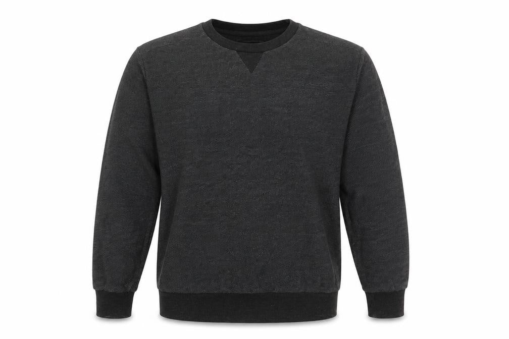 Zara Mens Grey Polyester Pullover Sweatshirt Size S