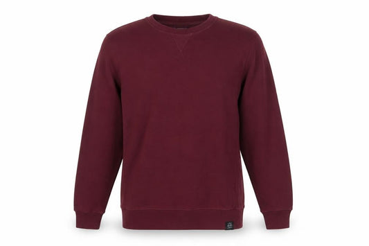 Avenue Mens Red Cotton Pullover Sweatshirt Size L