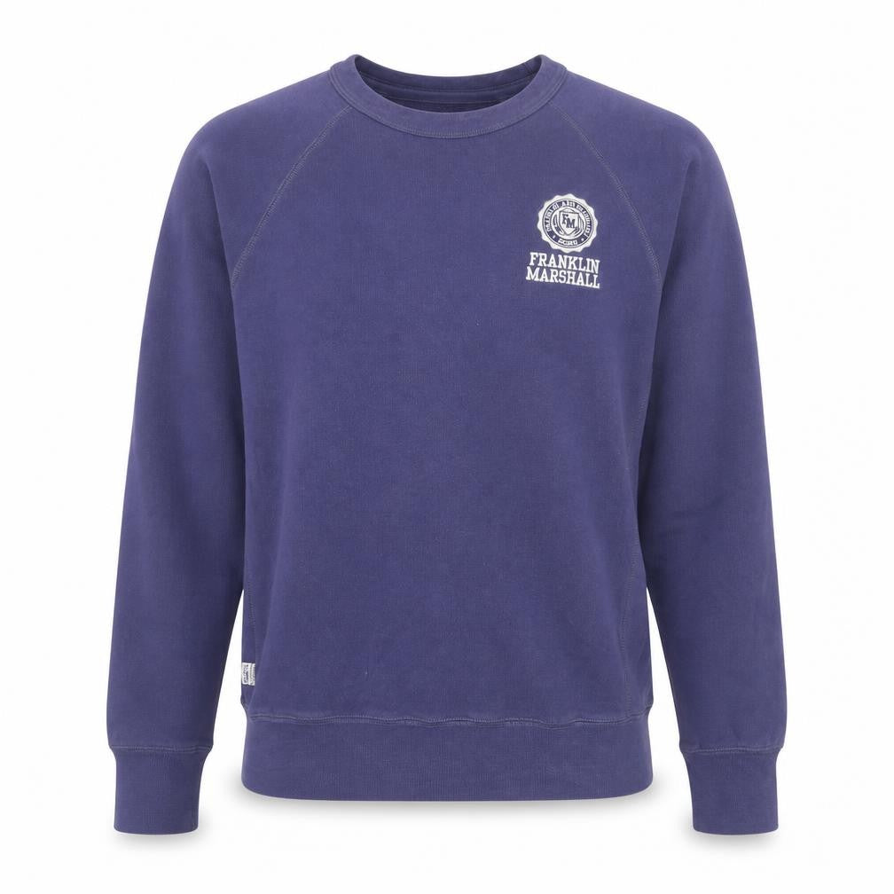 Franklin & Marshall Mens Purple Cotton Pullover Sweatshirt Size S