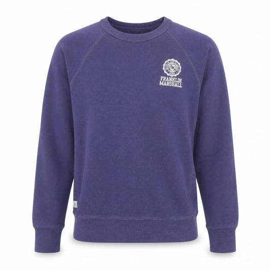 Franklin & Marshall Mens Purple Cotton Pullover Sweatshirt Size S