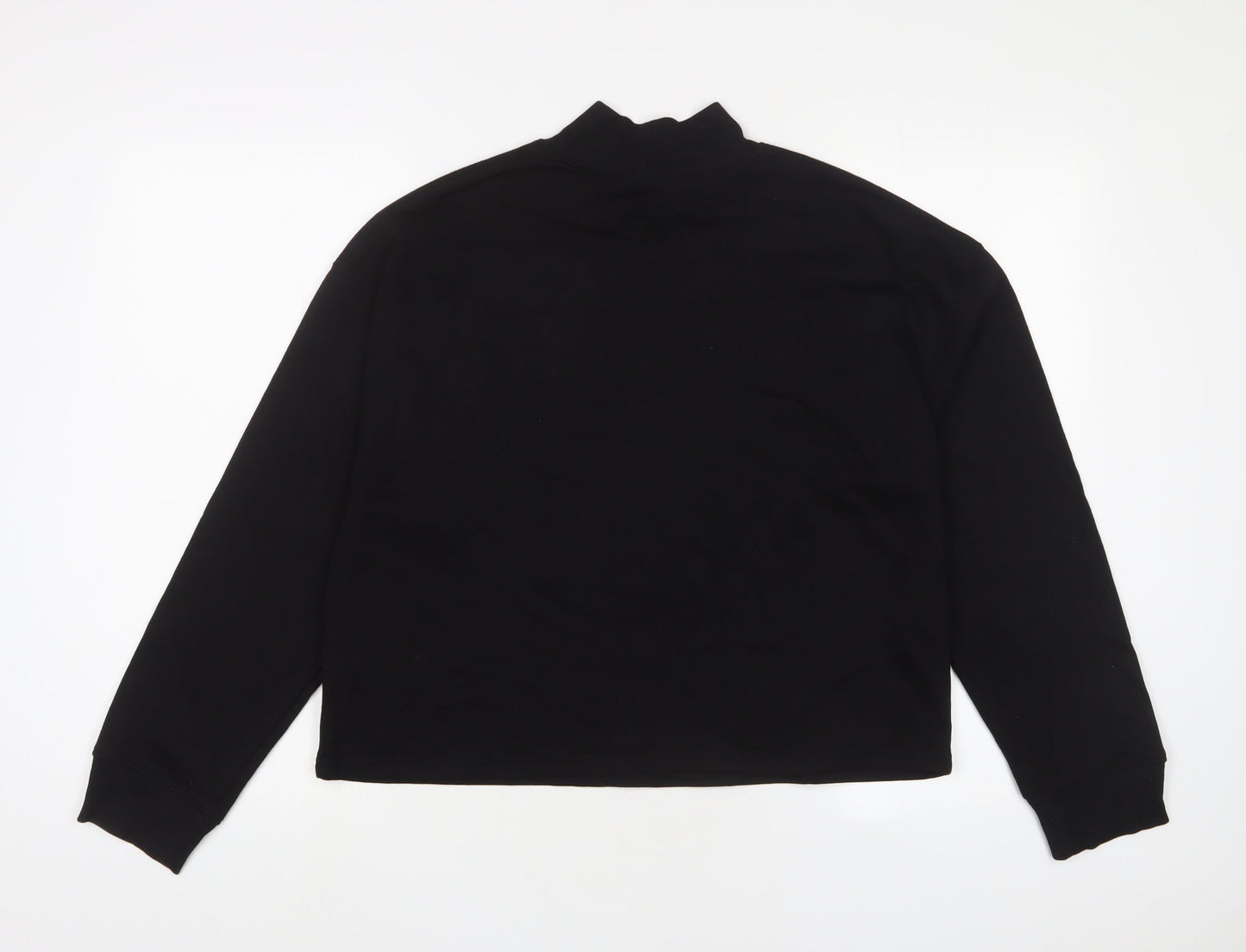 Zara Womens Black Cotton Pullover Sweatshirt Size M Pullover - New York