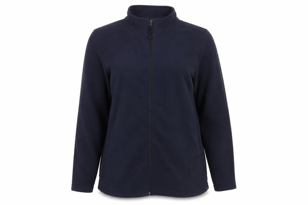 bonmar Womens Blue Polyester Full Zip Sweatshirt Size 16 Zip