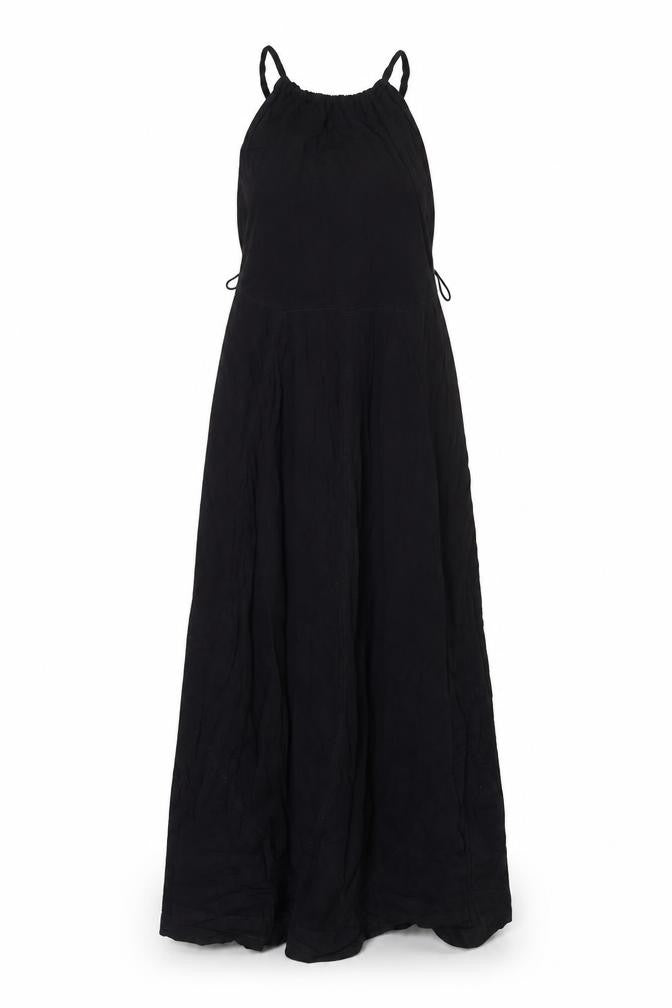 Gap Womens Black Viscose A-Line Size S Crew Neck Pullover