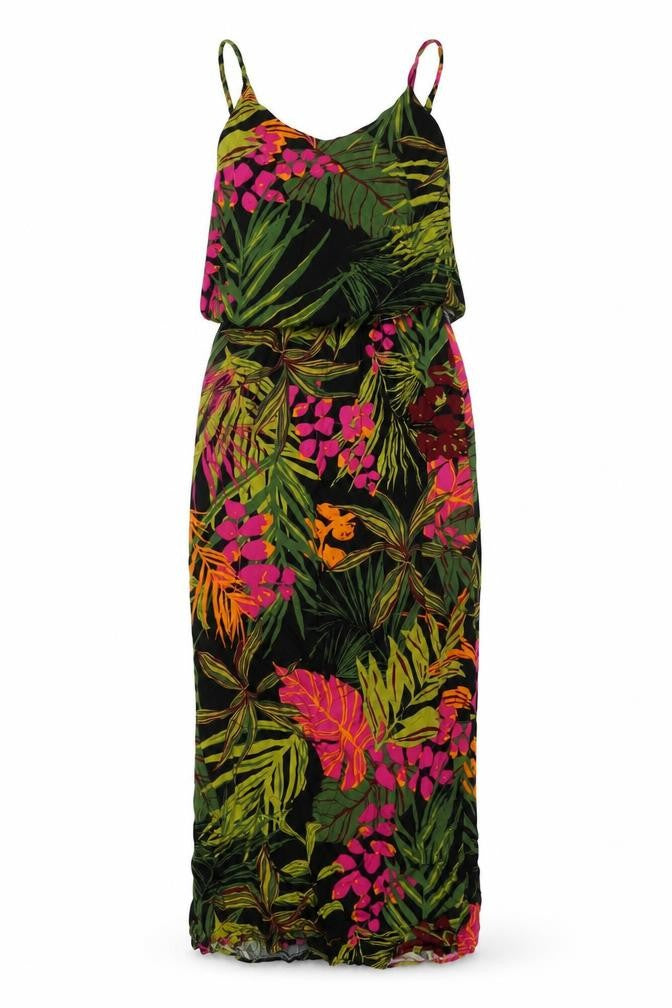 Anthology Womens Multicoloured Floral Viscose A-Line Size 10 Round Neck Pullover
