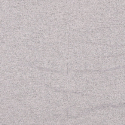 New Look Womens Grey Polyester Basic T-Shirt Size M V-Neck