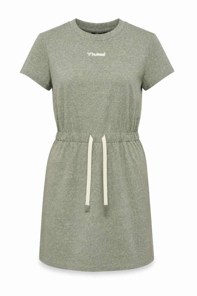 Hummel Womens Grey Polyester Trapeze & Swing Size S Round Neck Pullover