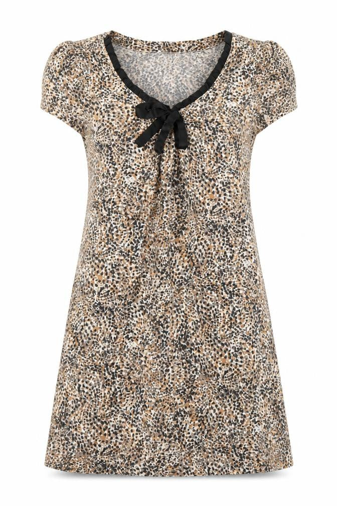 Limited Collection Womens Multicoloured Geometric Polyester A-Line Size 8 V-Neck