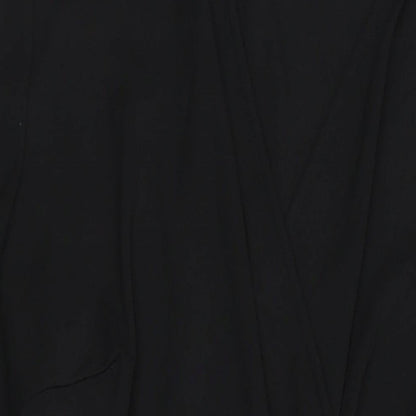 Marks & Spencer Womens Black Polyester Shift Size 12 V-Neck