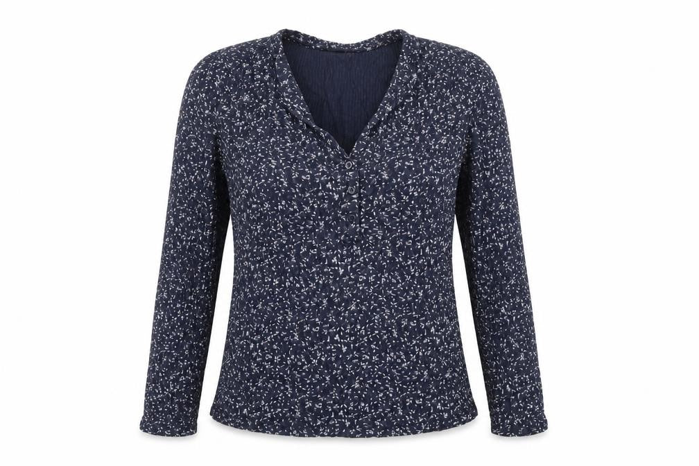 Marks & Spencer Womens Multicoloured Floral Viscose Jersey Blouse Size 10 Sweetheart