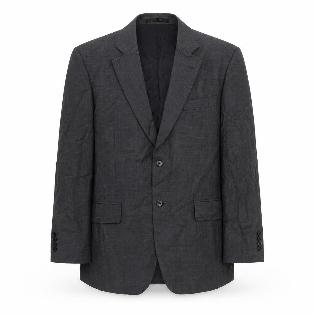 Brook Taverner Mens Grey Jacket Size 44 Button