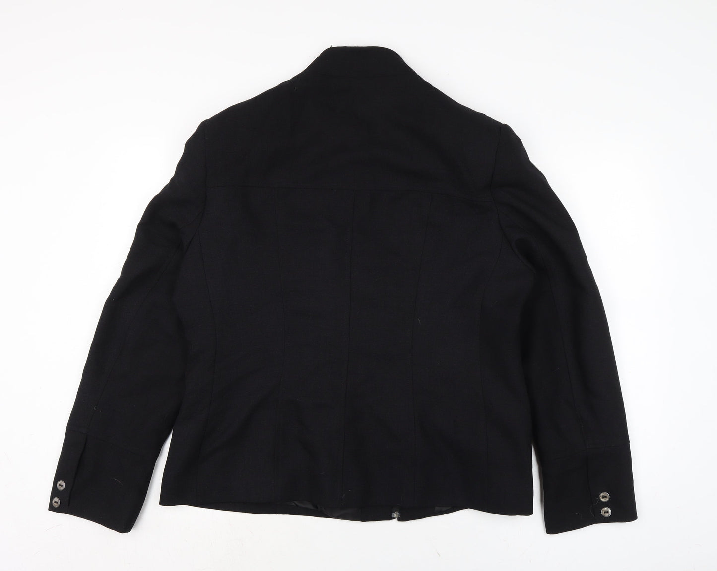 Klass Womens Black Jacket Size 20 Zip
