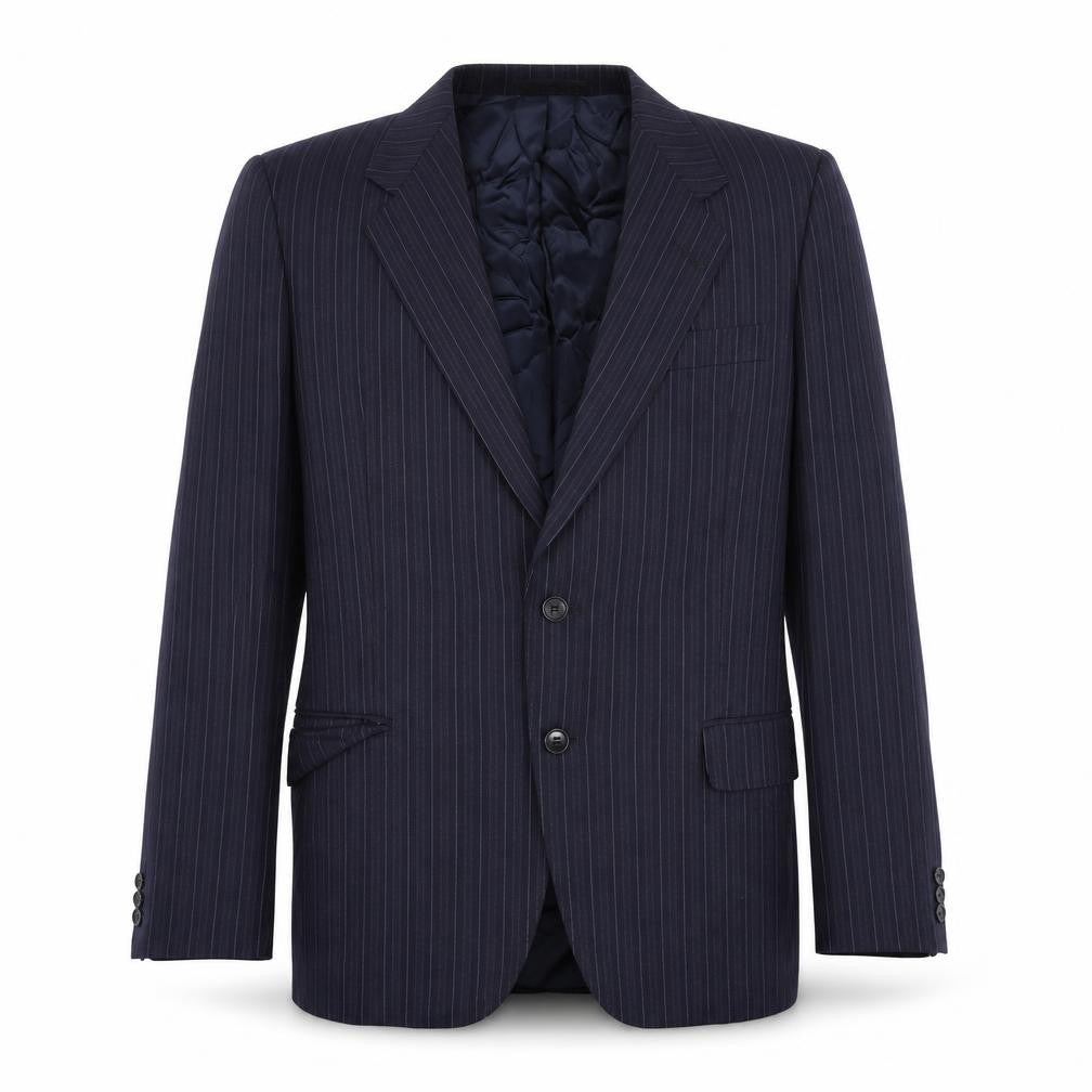 HC Pearson Mens Blue Jacket Size 42 Button