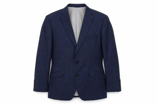 Remus Uomo Mens Blue Jacket Size 40 Button