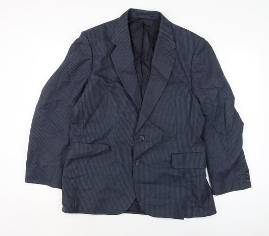 Dunn & Co Mens Blue Jacket Size 44 Button