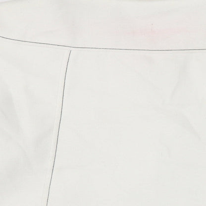TG Womens White Jacket Size 24 Button