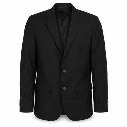 Flannels Mens Black Jacket Size 40 Button