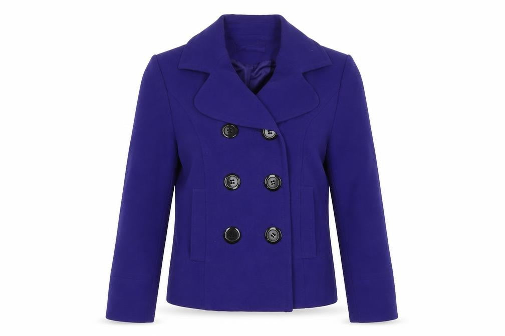 Papaya Womens Pink Jacket Size 12 Buckle