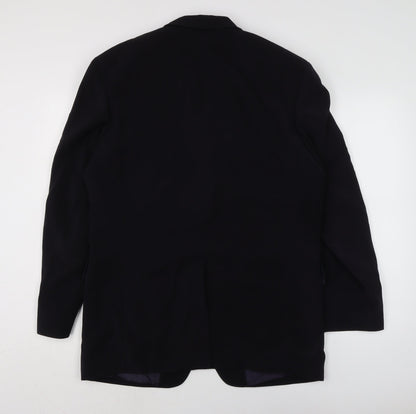 obvious Mens Blue Jacket Size 46 Button