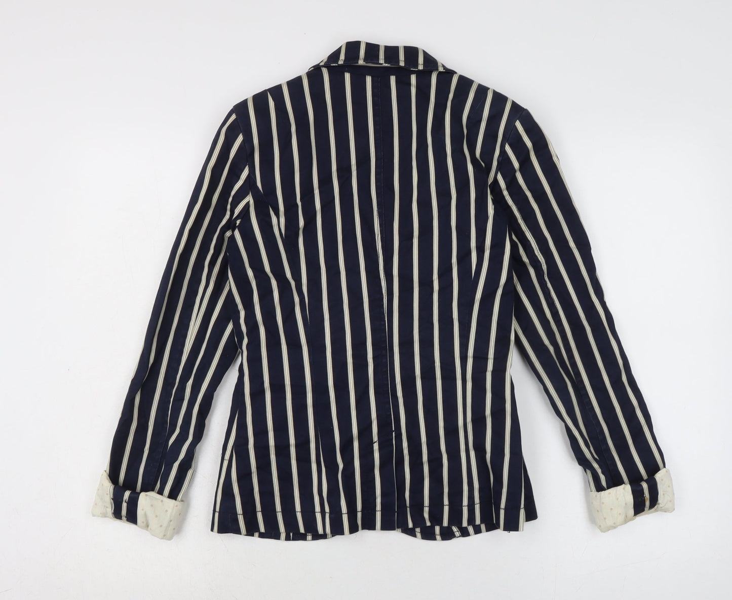 NEXT Womens Blue Jacket Size 8 Button