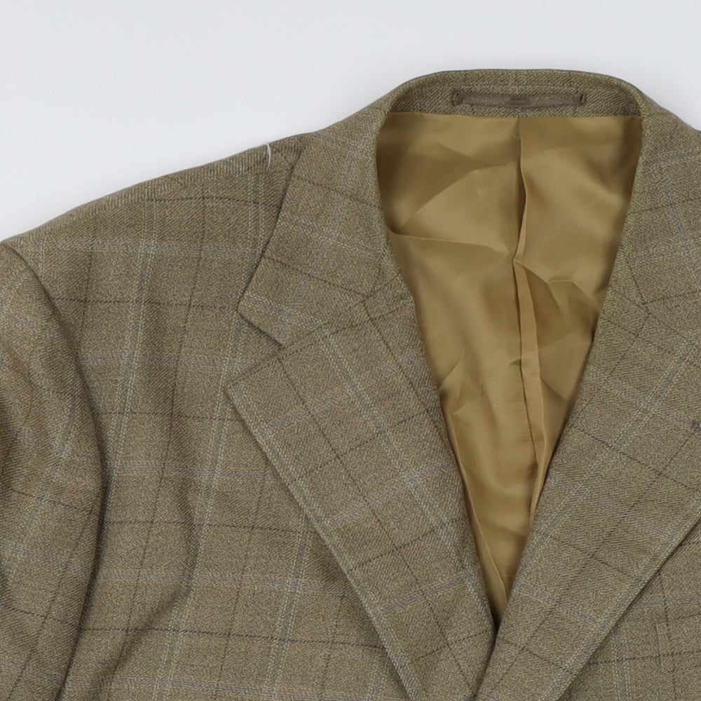 Skopes Mens Brown Jacket Size 46 Button